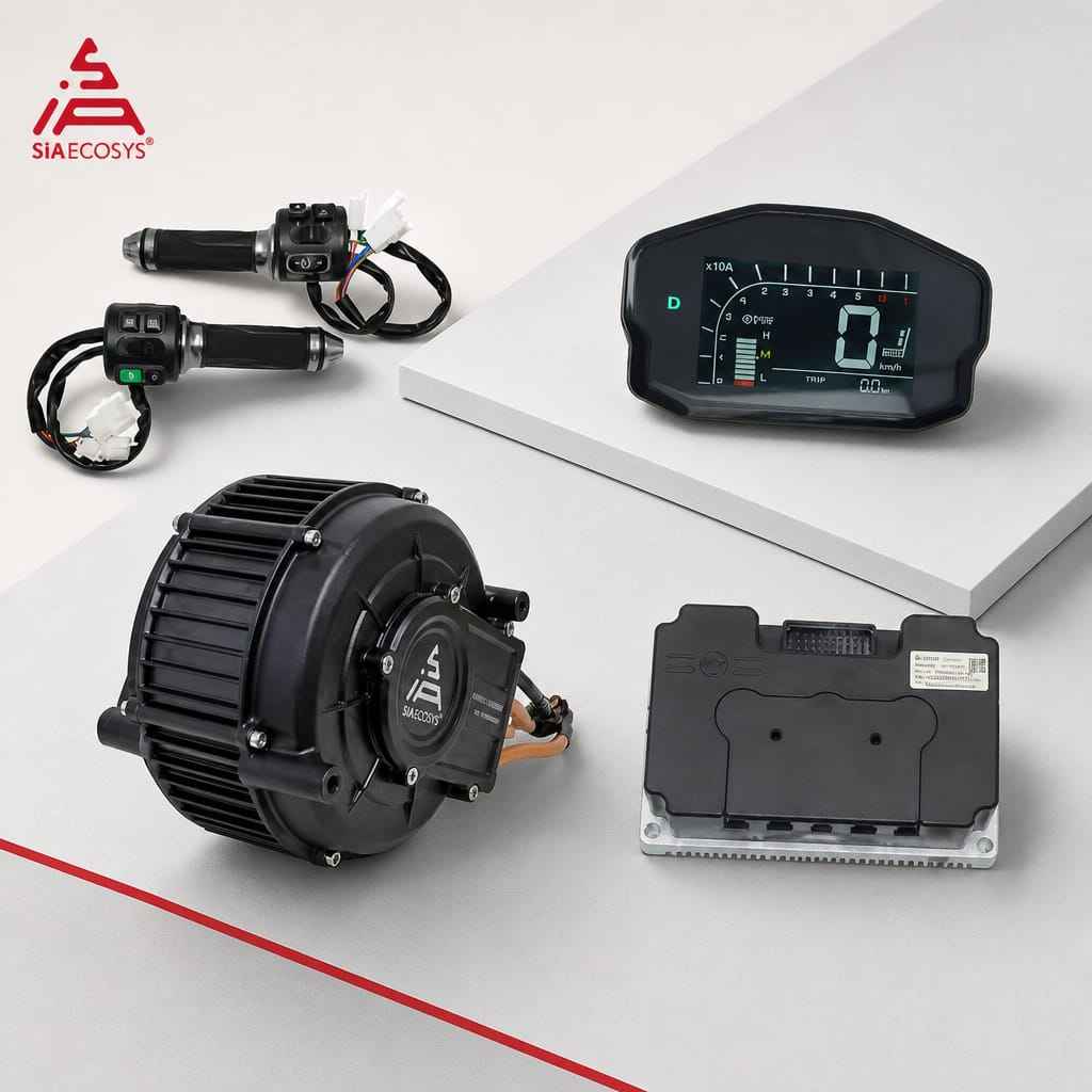 QSMOTOR QS165 V2 5000W 72V 35H – Mid Drive Motor Kit 72V 5000W recenzja i cena