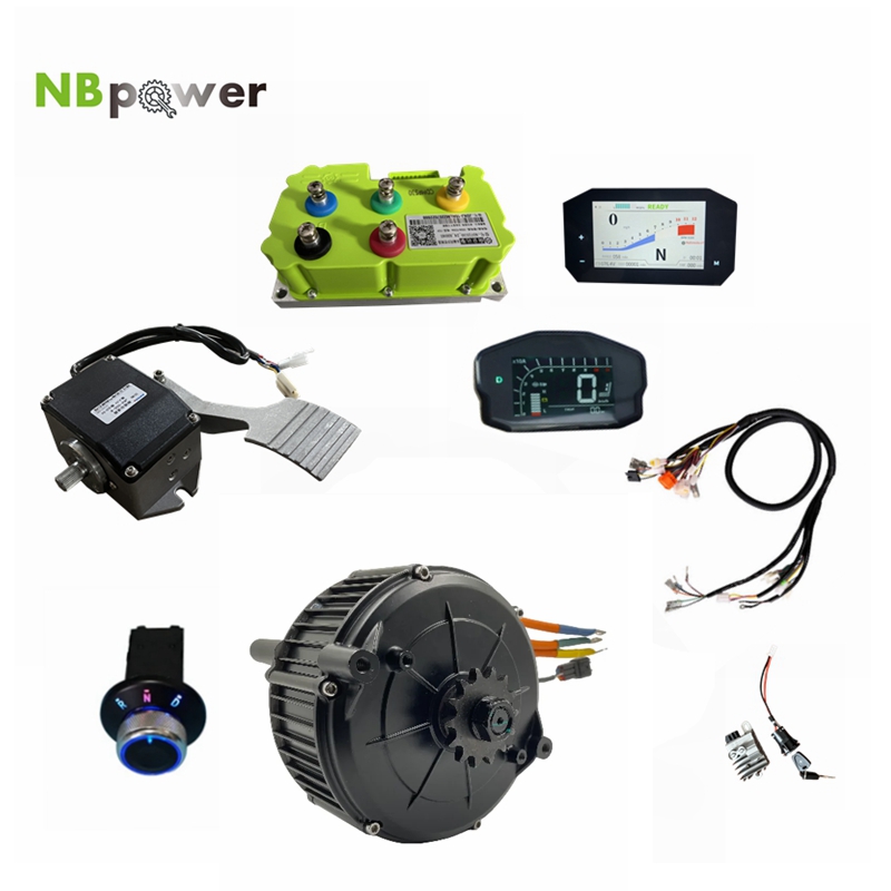 Zestaw silnika QSMOTOR 165 35H – Mid Drive Motor Kit 72V 5000W recenzja i cena