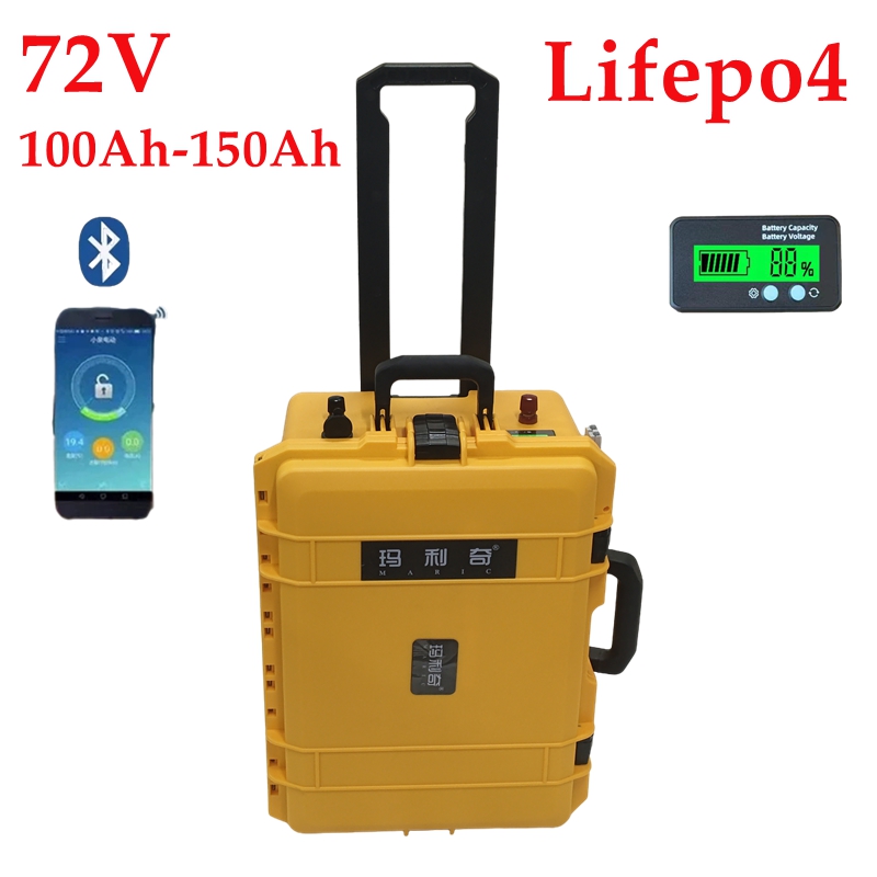 Wodoodporny akumulator litowy  – Lifepo4 72V 100Ah Battery Pack Ev recenzja i cena